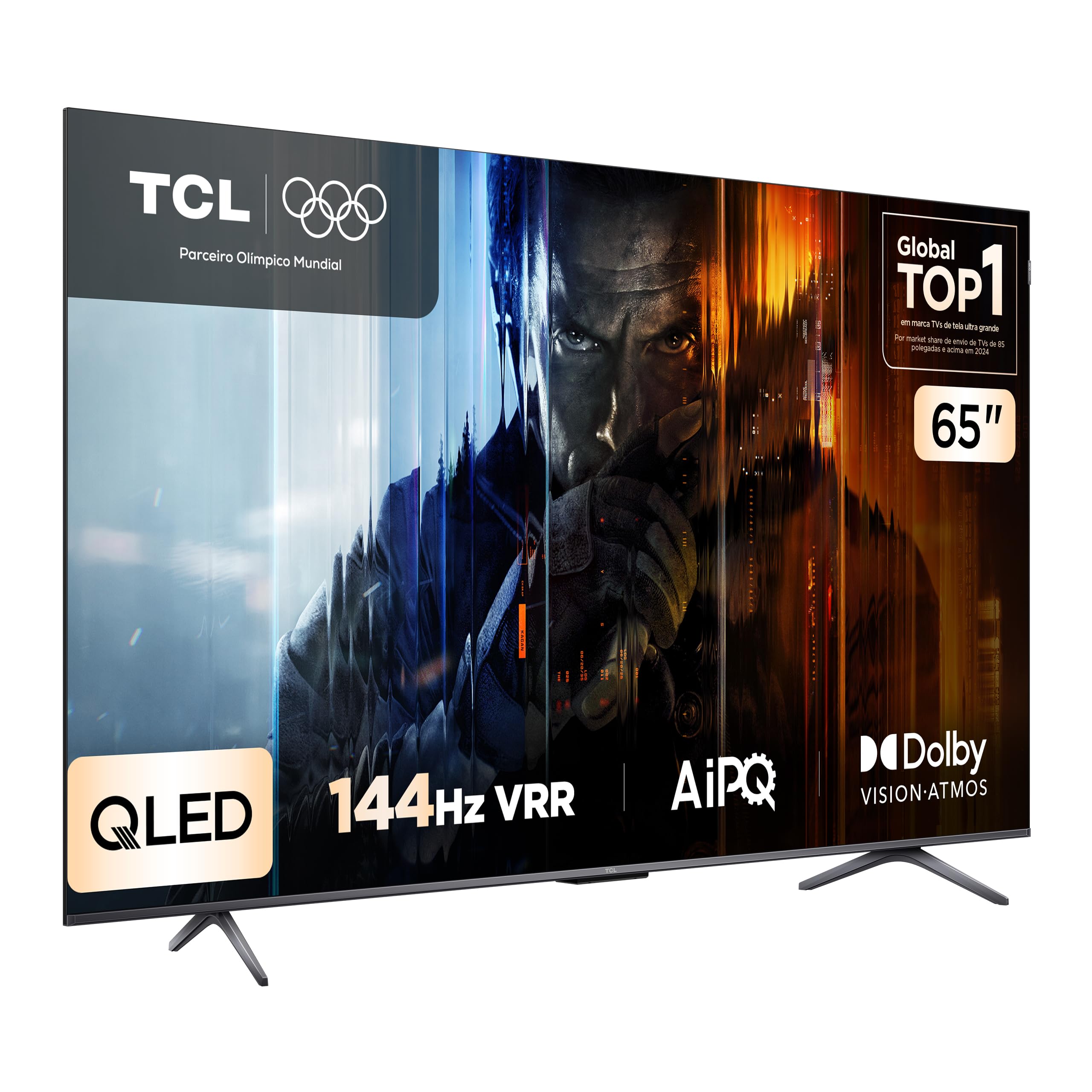 TCL QLED SMART TV 65” 65P8K 4K UHD GOOGLE TV : Amazon.com.br